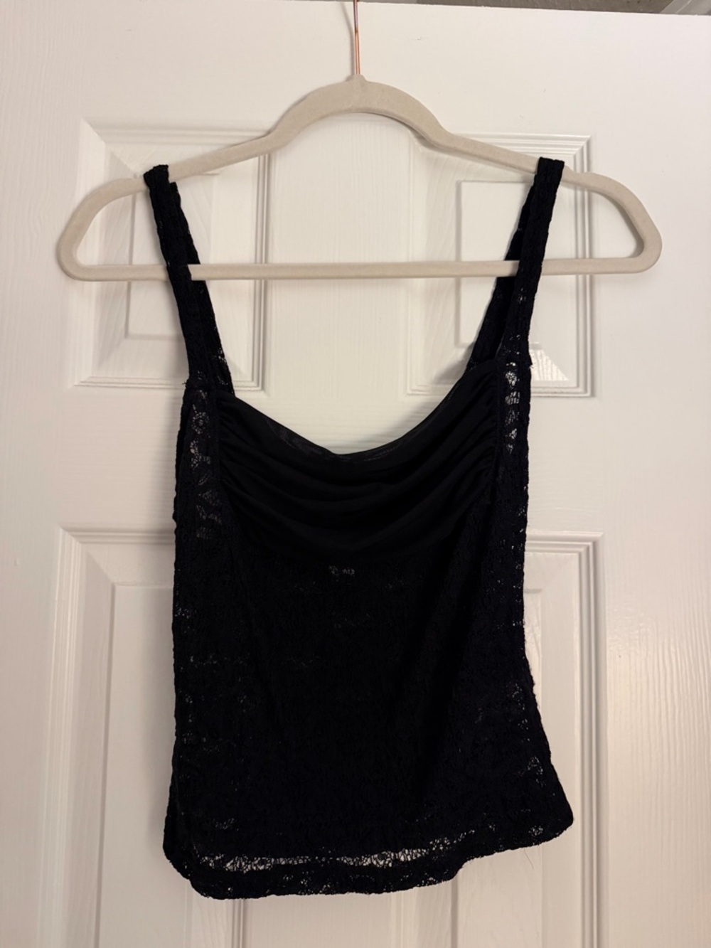 Urban Outfitters Black Lace Camisole Tank